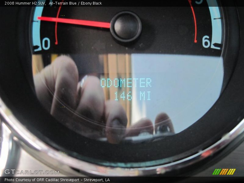 All-Terrain Blue / Ebony Black 2008 Hummer H2 SUV