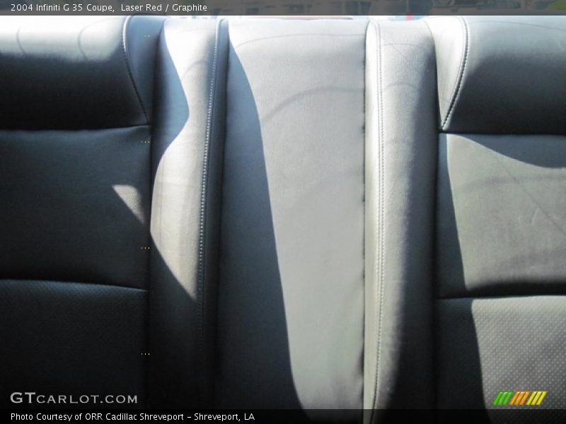 Laser Red / Graphite 2004 Infiniti G 35 Coupe