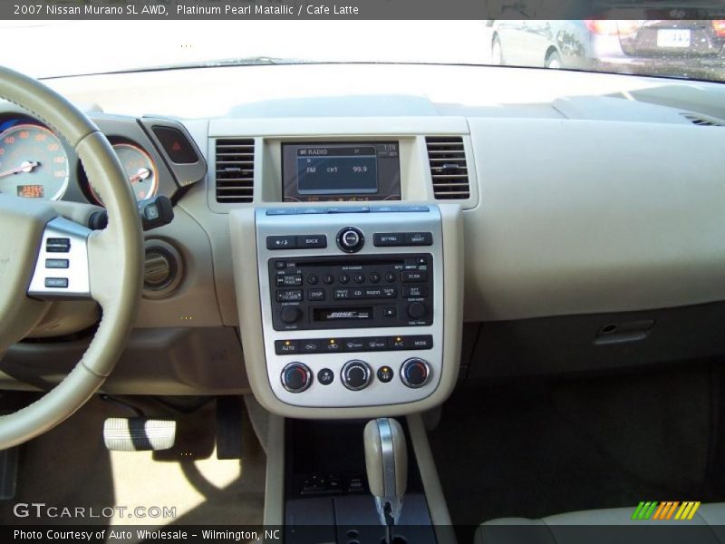 Platinum Pearl Matallic / Cafe Latte 2007 Nissan Murano SL AWD