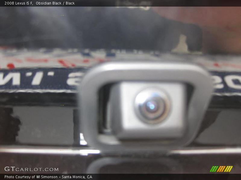 Obsidian Black / Black 2008 Lexus IS F