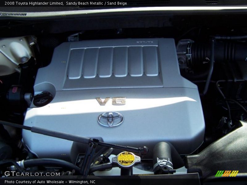 Sandy Beach Metallic / Sand Beige 2008 Toyota Highlander Limited