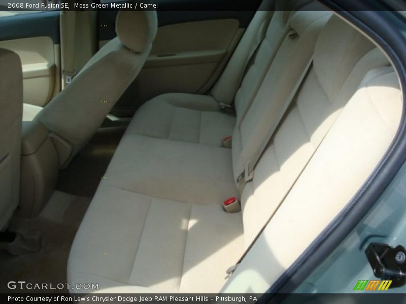 Moss Green Metallic / Camel 2008 Ford Fusion SE