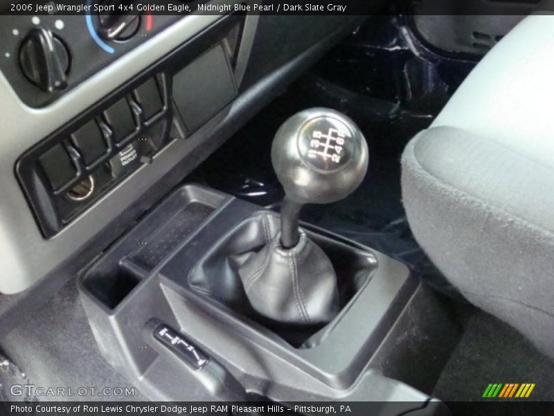 Midnight Blue Pearl / Dark Slate Gray 2006 Jeep Wrangler Sport 4x4 Golden Eagle