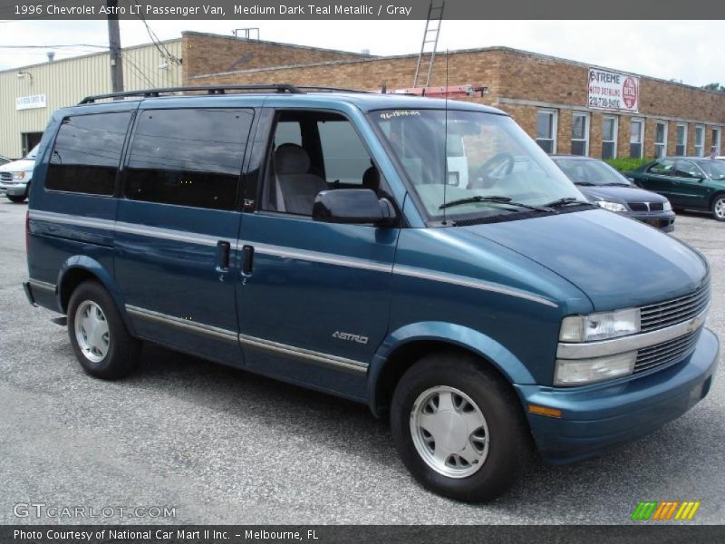 Medium Dark Teal Metallic / Gray 1996 Chevrolet Astro LT Passenger Van
