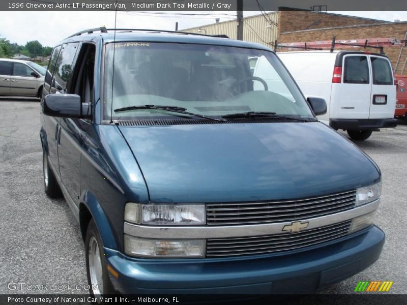 Medium Dark Teal Metallic / Gray 1996 Chevrolet Astro LT Passenger Van