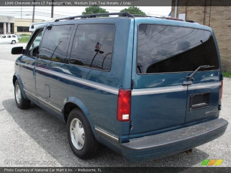 Medium Dark Teal Metallic / Gray 1996 Chevrolet Astro LT Passenger Van