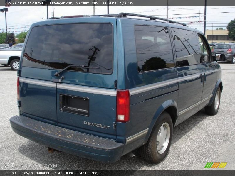 Medium Dark Teal Metallic / Gray 1996 Chevrolet Astro LT Passenger Van