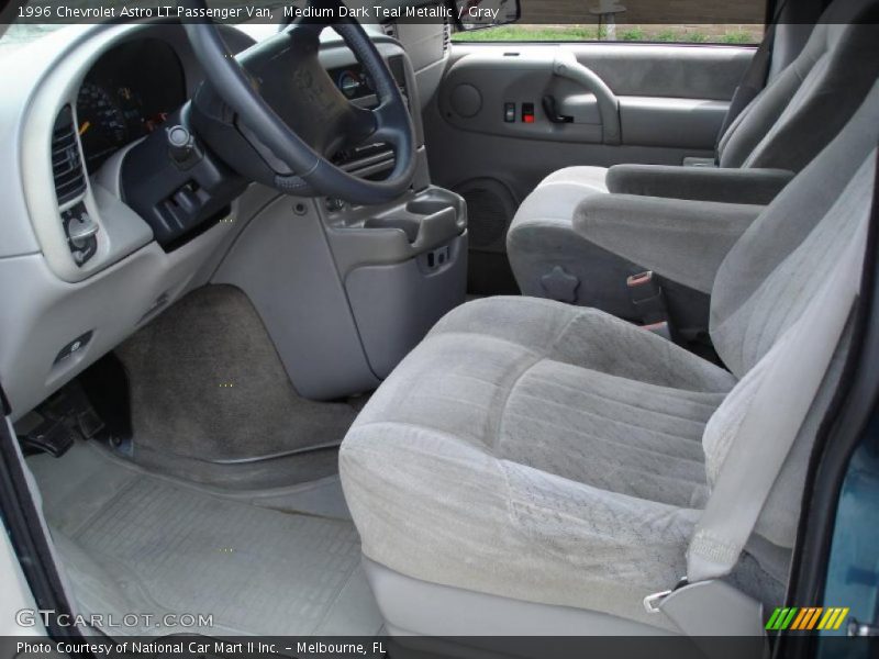 Medium Dark Teal Metallic / Gray 1996 Chevrolet Astro LT Passenger Van