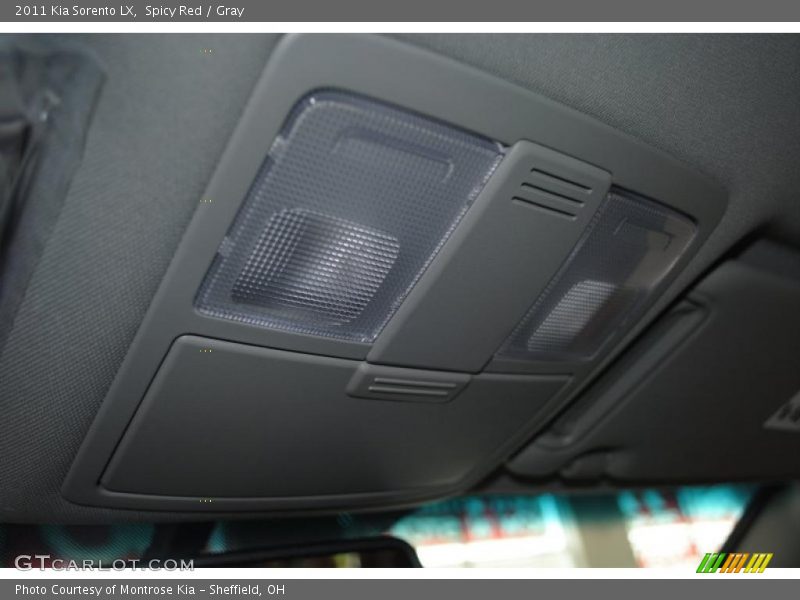Spicy Red / Gray 2011 Kia Sorento LX