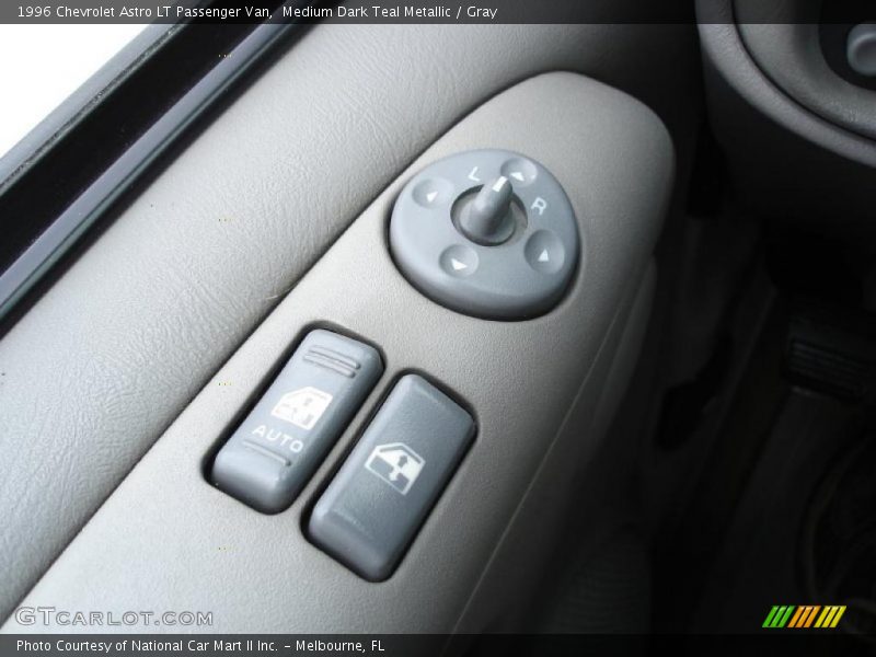Medium Dark Teal Metallic / Gray 1996 Chevrolet Astro LT Passenger Van