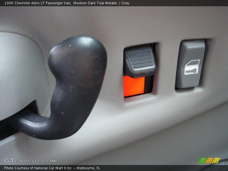 Medium Dark Teal Metallic / Gray 1996 Chevrolet Astro LT Passenger Van