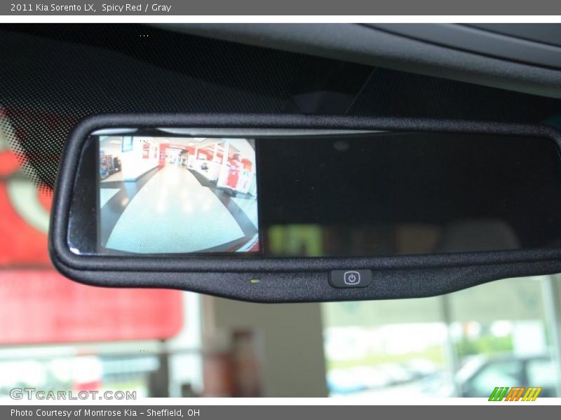 Spicy Red / Gray 2011 Kia Sorento LX