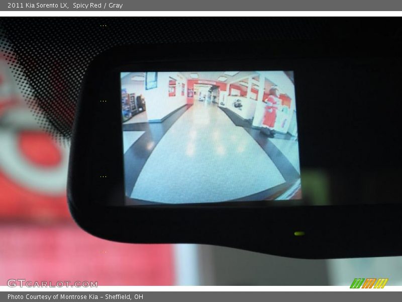 Spicy Red / Gray 2011 Kia Sorento LX