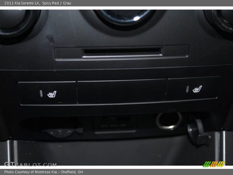 Spicy Red / Gray 2011 Kia Sorento LX