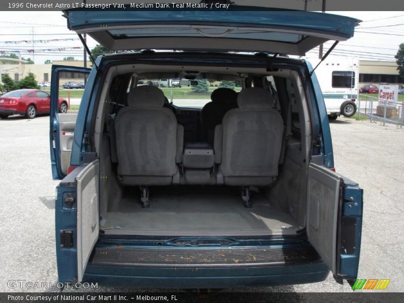 Medium Dark Teal Metallic / Gray 1996 Chevrolet Astro LT Passenger Van
