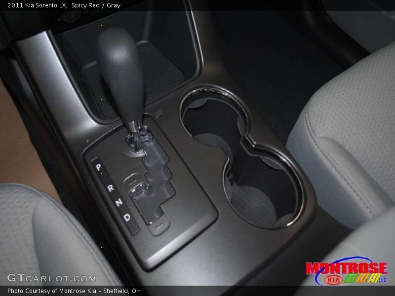 Spicy Red / Gray 2011 Kia Sorento LX