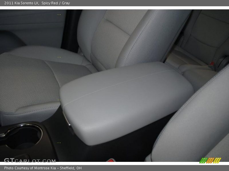 Spicy Red / Gray 2011 Kia Sorento LX