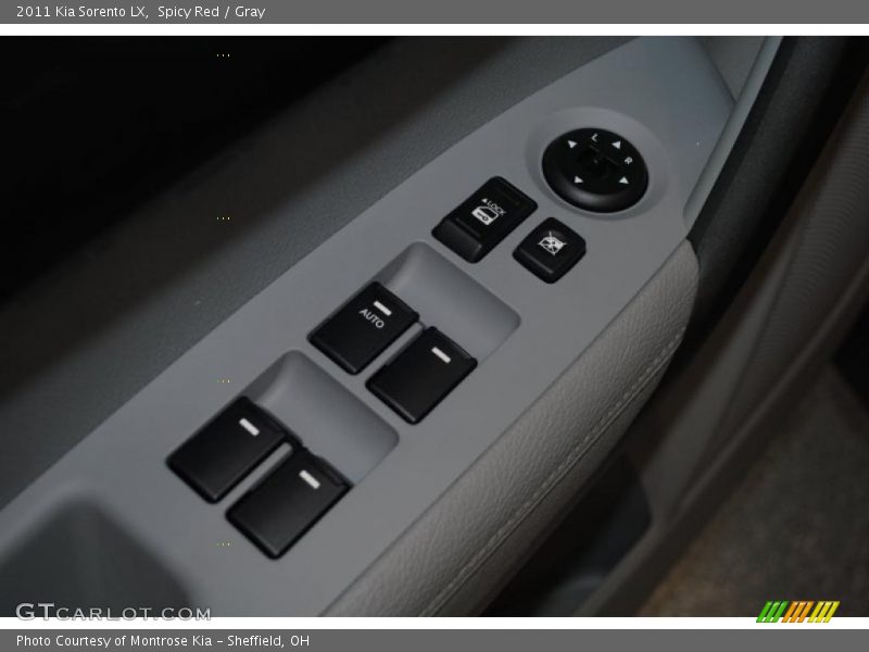 Spicy Red / Gray 2011 Kia Sorento LX