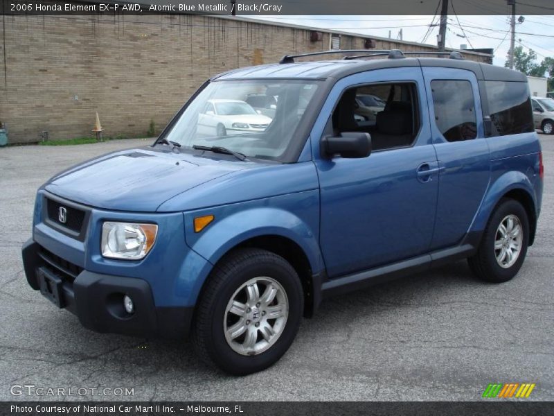 Atomic Blue Metallic / Black/Gray 2006 Honda Element EX-P AWD