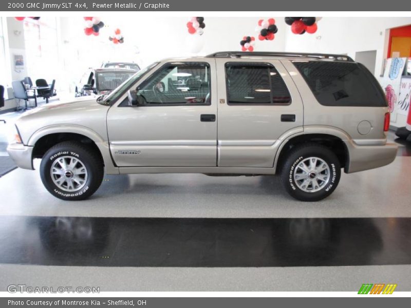 Pewter Metallic / Graphite 2000 GMC Jimmy SLT 4x4