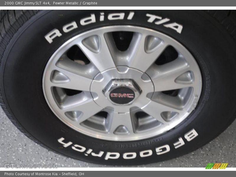 Pewter Metallic / Graphite 2000 GMC Jimmy SLT 4x4