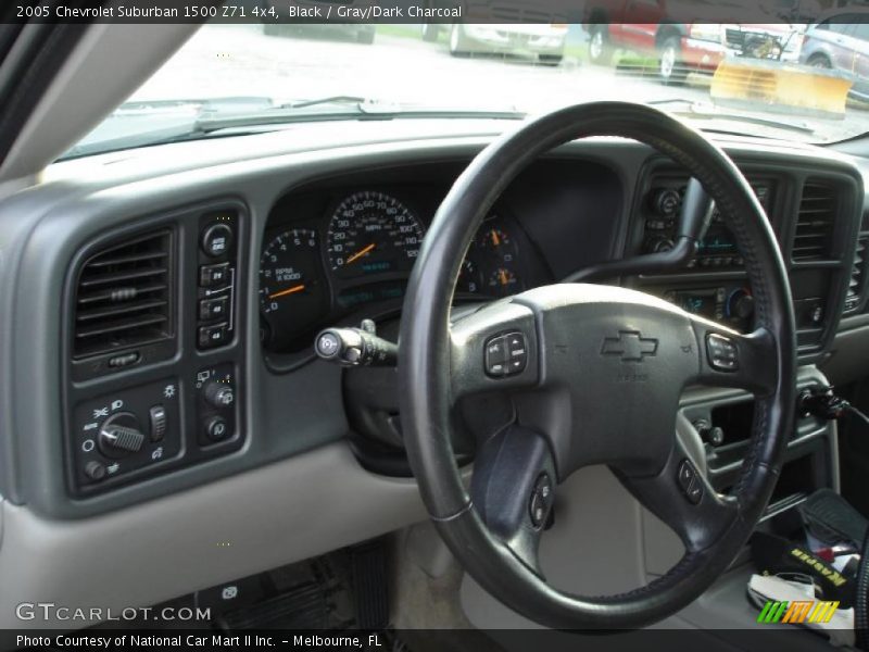 Black / Gray/Dark Charcoal 2005 Chevrolet Suburban 1500 Z71 4x4