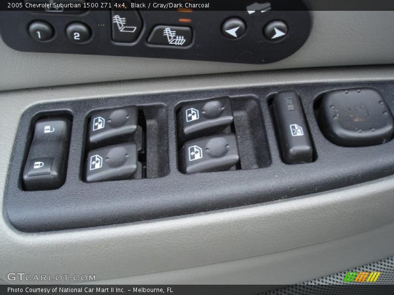 Black / Gray/Dark Charcoal 2005 Chevrolet Suburban 1500 Z71 4x4