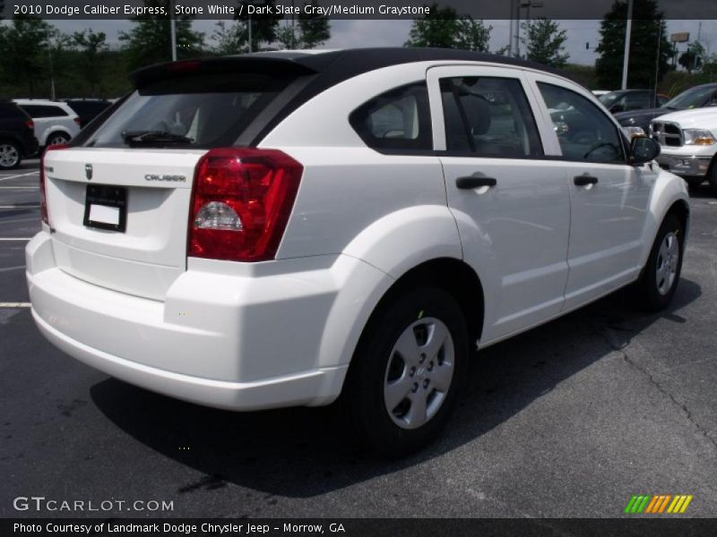 Stone White / Dark Slate Gray/Medium Graystone 2010 Dodge Caliber Express
