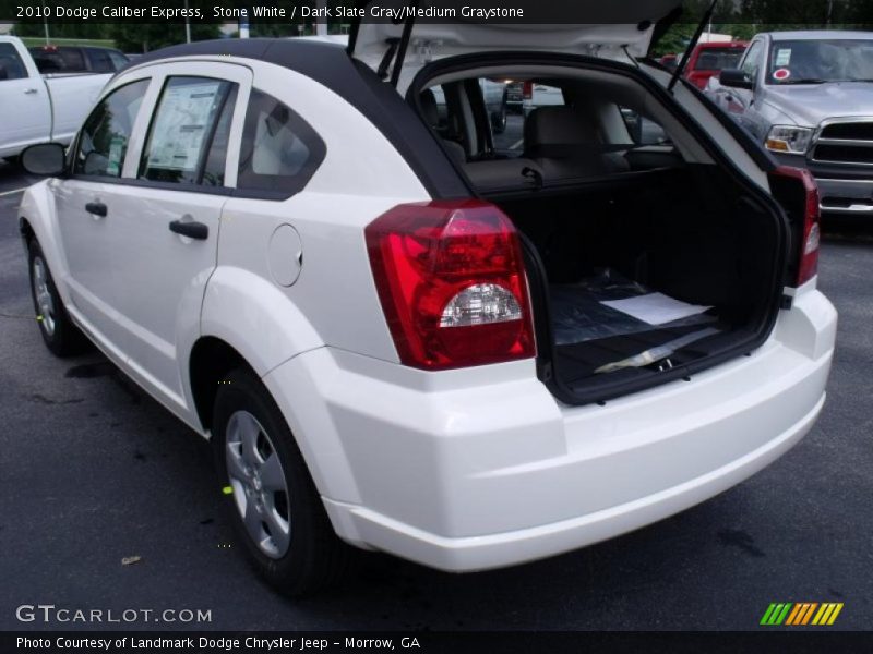 Stone White / Dark Slate Gray/Medium Graystone 2010 Dodge Caliber Express