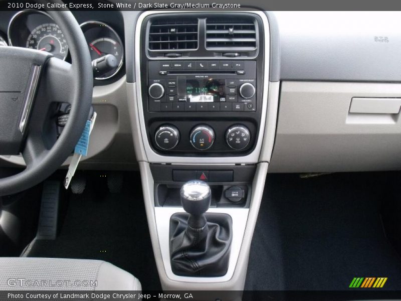 Stone White / Dark Slate Gray/Medium Graystone 2010 Dodge Caliber Express