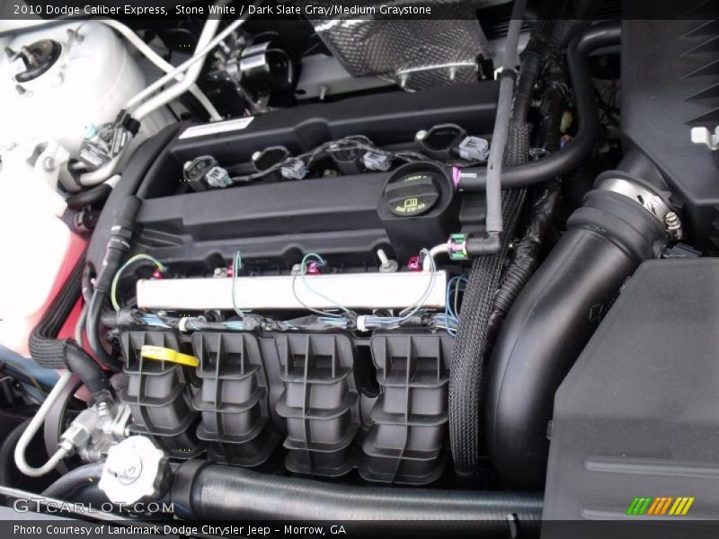 Stone White / Dark Slate Gray/Medium Graystone 2010 Dodge Caliber Express