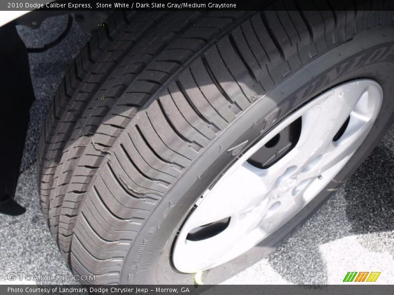 Stone White / Dark Slate Gray/Medium Graystone 2010 Dodge Caliber Express