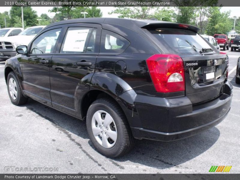 Brilliant Black Crystal Pearl / Dark Slate Gray/Medium Graystone 2010 Dodge Caliber Express
