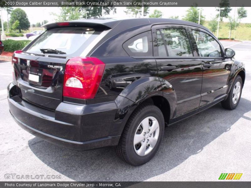 Brilliant Black Crystal Pearl / Dark Slate Gray/Medium Graystone 2010 Dodge Caliber Express