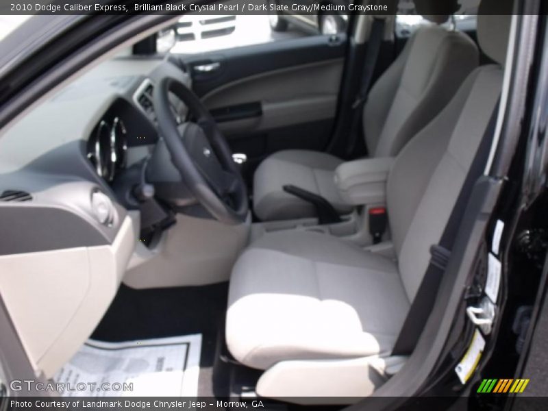 Brilliant Black Crystal Pearl / Dark Slate Gray/Medium Graystone 2010 Dodge Caliber Express