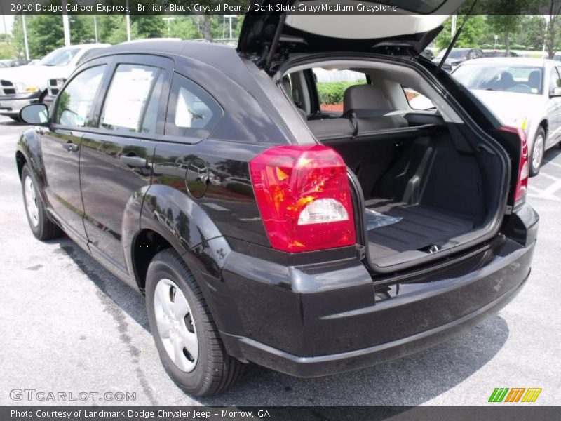 Brilliant Black Crystal Pearl / Dark Slate Gray/Medium Graystone 2010 Dodge Caliber Express