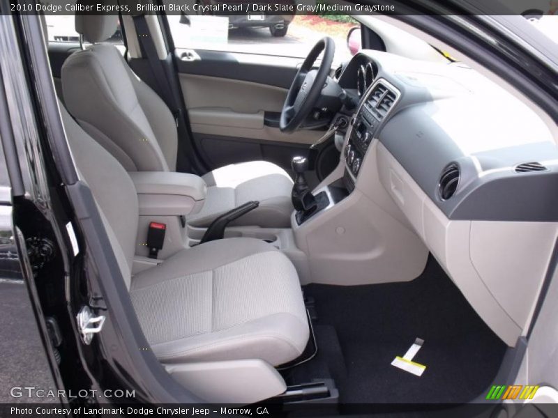 Brilliant Black Crystal Pearl / Dark Slate Gray/Medium Graystone 2010 Dodge Caliber Express