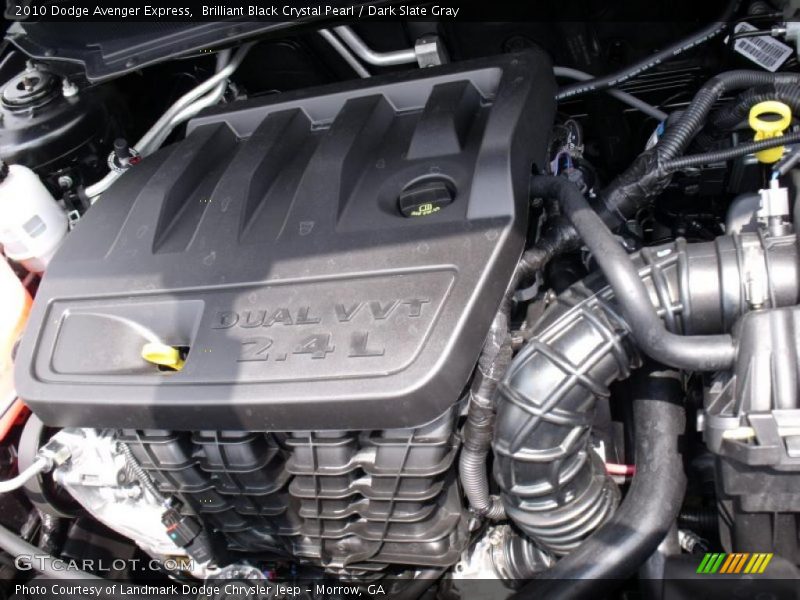 Brilliant Black Crystal Pearl / Dark Slate Gray 2010 Dodge Avenger Express