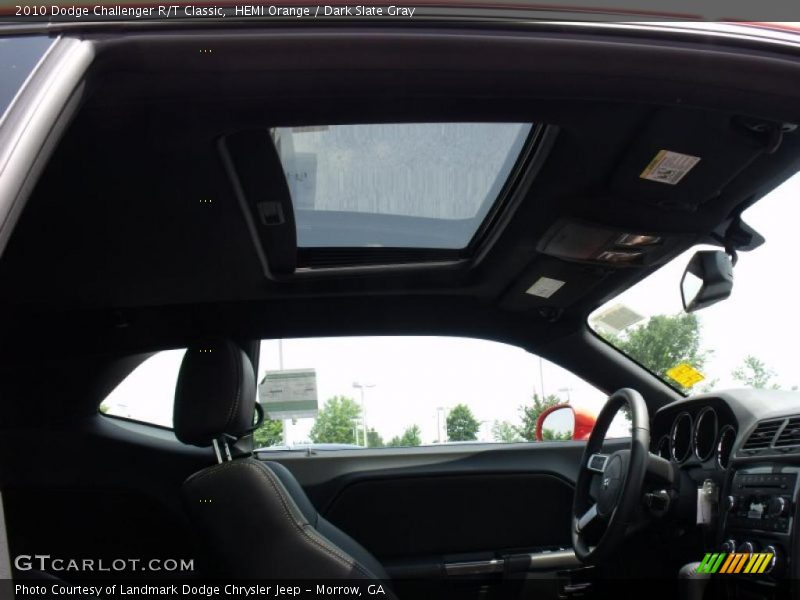 HEMI Orange / Dark Slate Gray 2010 Dodge Challenger R/T Classic