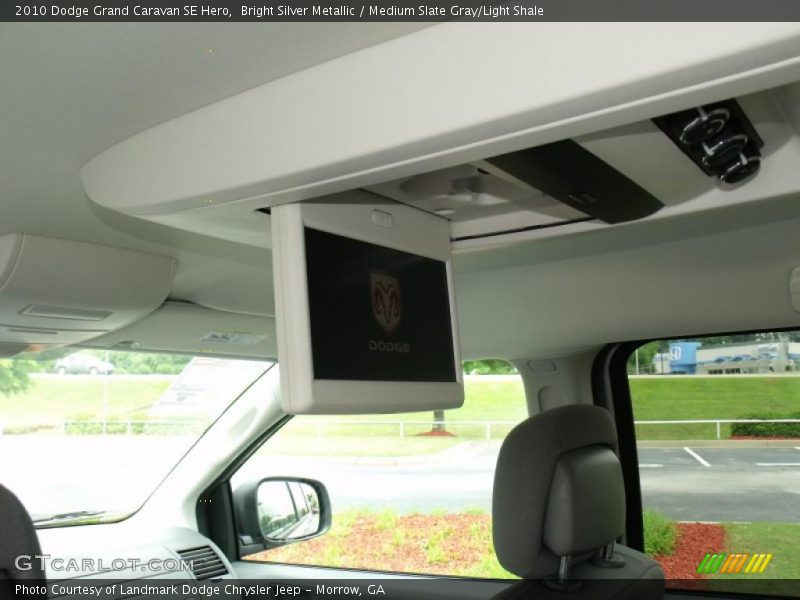 Bright Silver Metallic / Medium Slate Gray/Light Shale 2010 Dodge Grand Caravan SE Hero