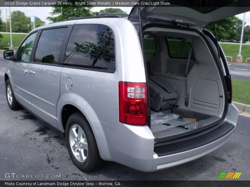 Bright Silver Metallic / Medium Slate Gray/Light Shale 2010 Dodge Grand Caravan SE Hero