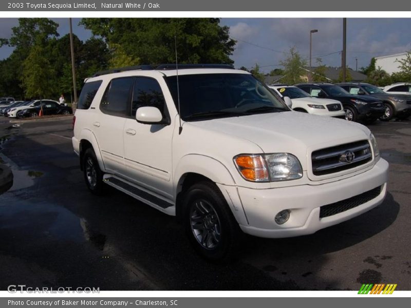 Natural White / Oak 2003 Toyota Sequoia Limited