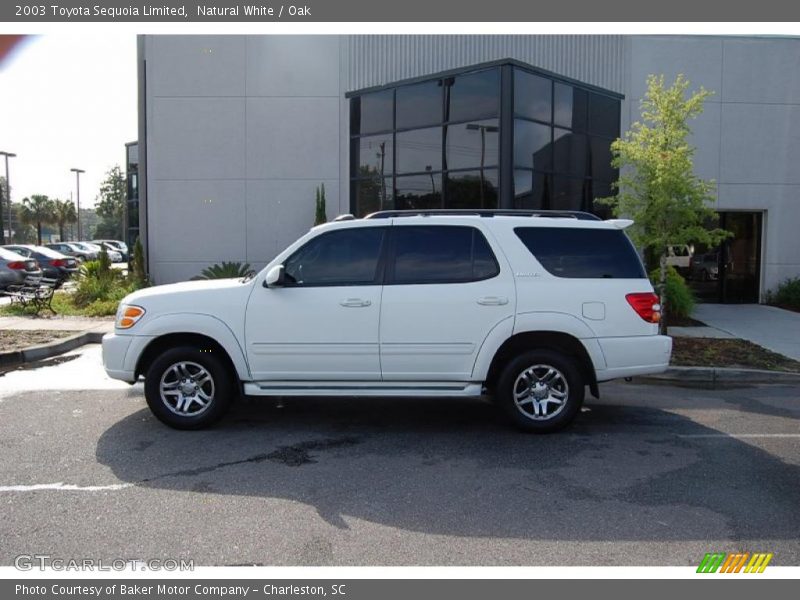 Natural White / Oak 2003 Toyota Sequoia Limited