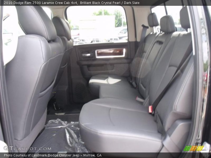 Brilliant Black Crystal Pearl / Dark Slate 2010 Dodge Ram 2500 Laramie Crew Cab 4x4