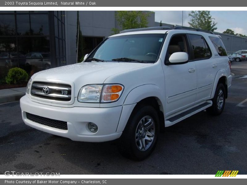Natural White / Oak 2003 Toyota Sequoia Limited