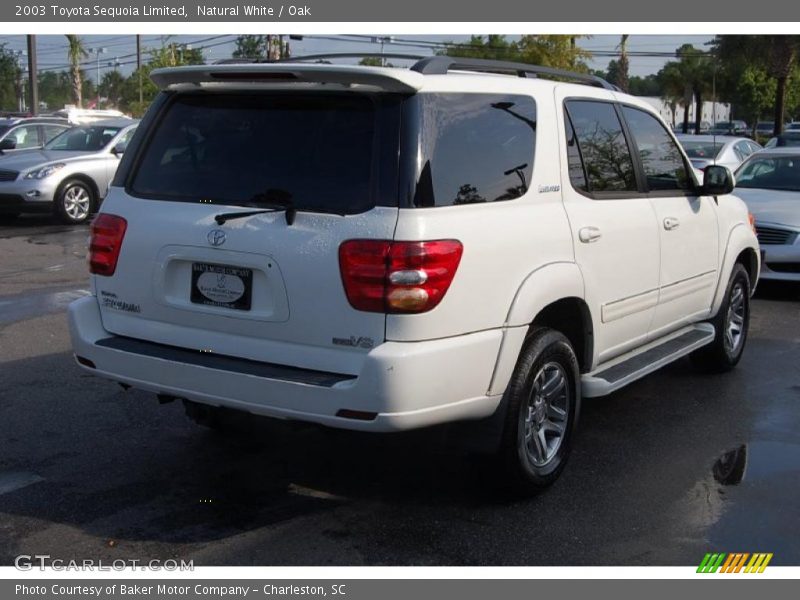 Natural White / Oak 2003 Toyota Sequoia Limited