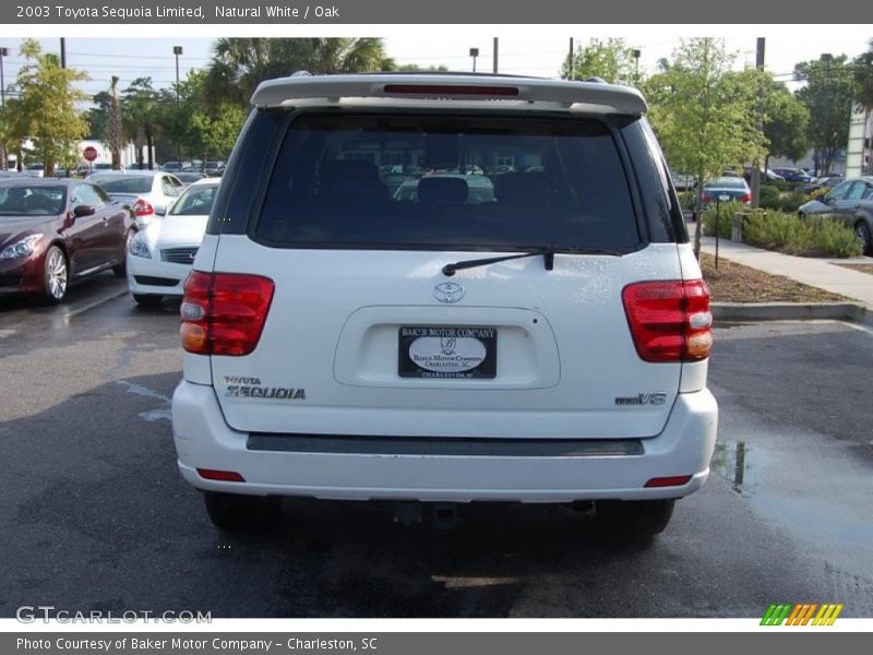 Natural White / Oak 2003 Toyota Sequoia Limited