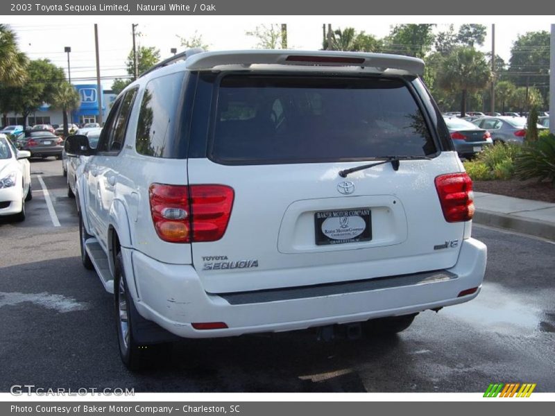 Natural White / Oak 2003 Toyota Sequoia Limited