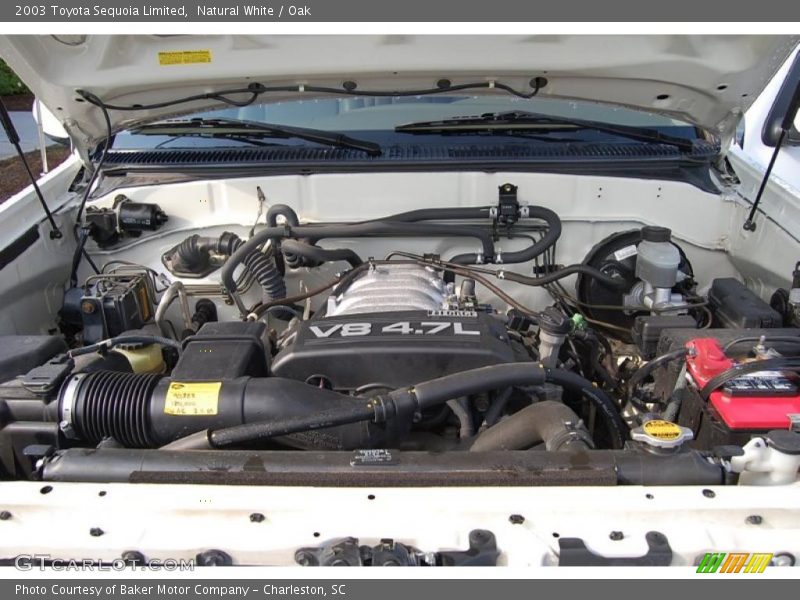 Natural White / Oak 2003 Toyota Sequoia Limited