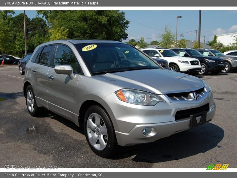 Palladium Metallic / Taupe 2009 Acura RDX SH-AWD